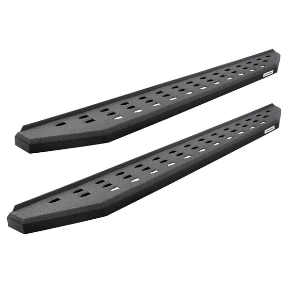 Go Rhino 19-C RAM 1500 CREW CAB RB20 STEEL RUNNING BOARDS W/BEDLINER MATERIAL COATING 69430687T - main